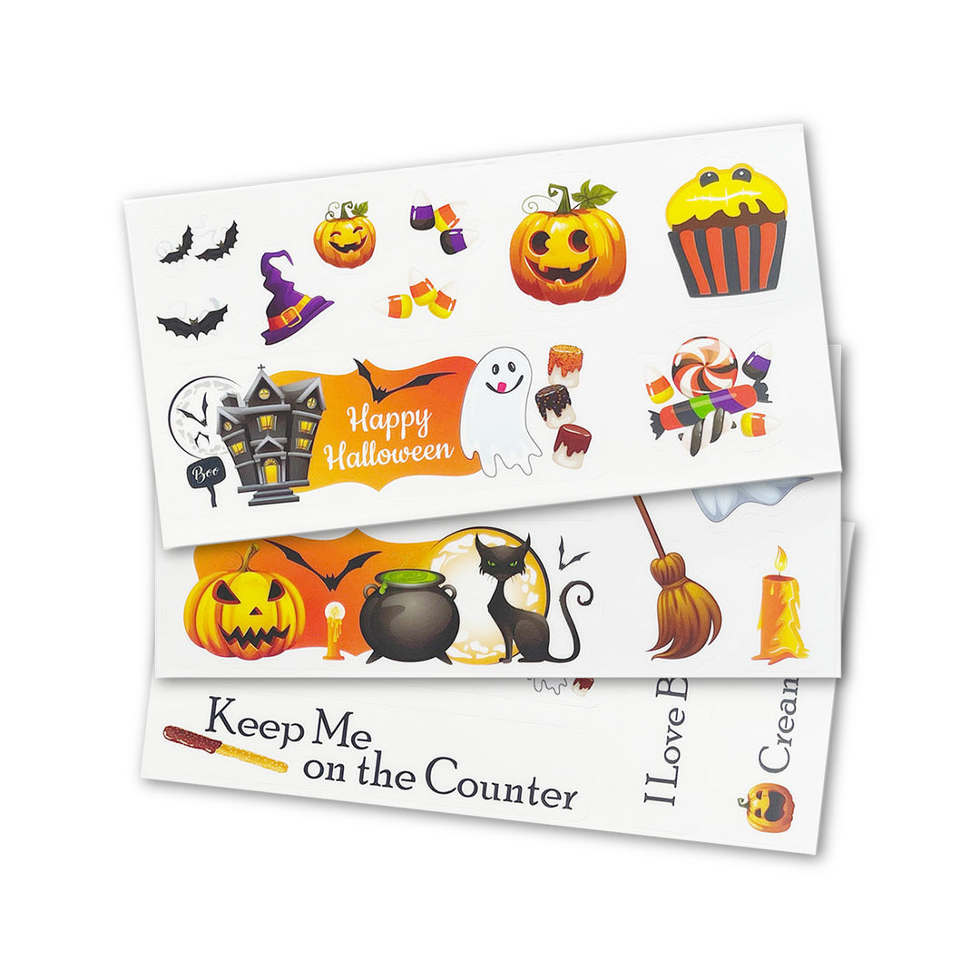 Halloween Decal Stickers (Non-Adhesive)
