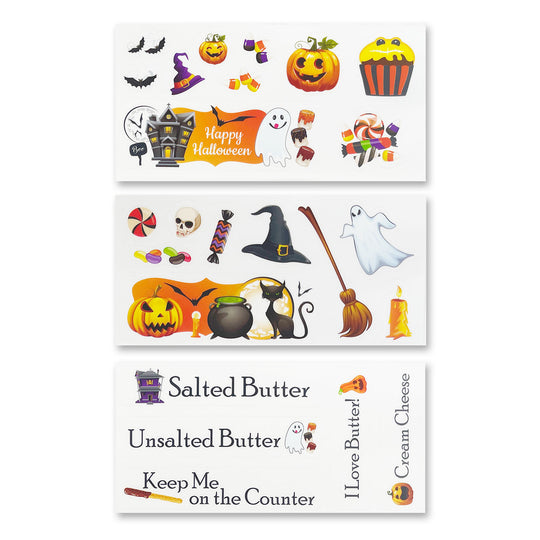 Halloween Decal Stickers (Non-Adhesive)