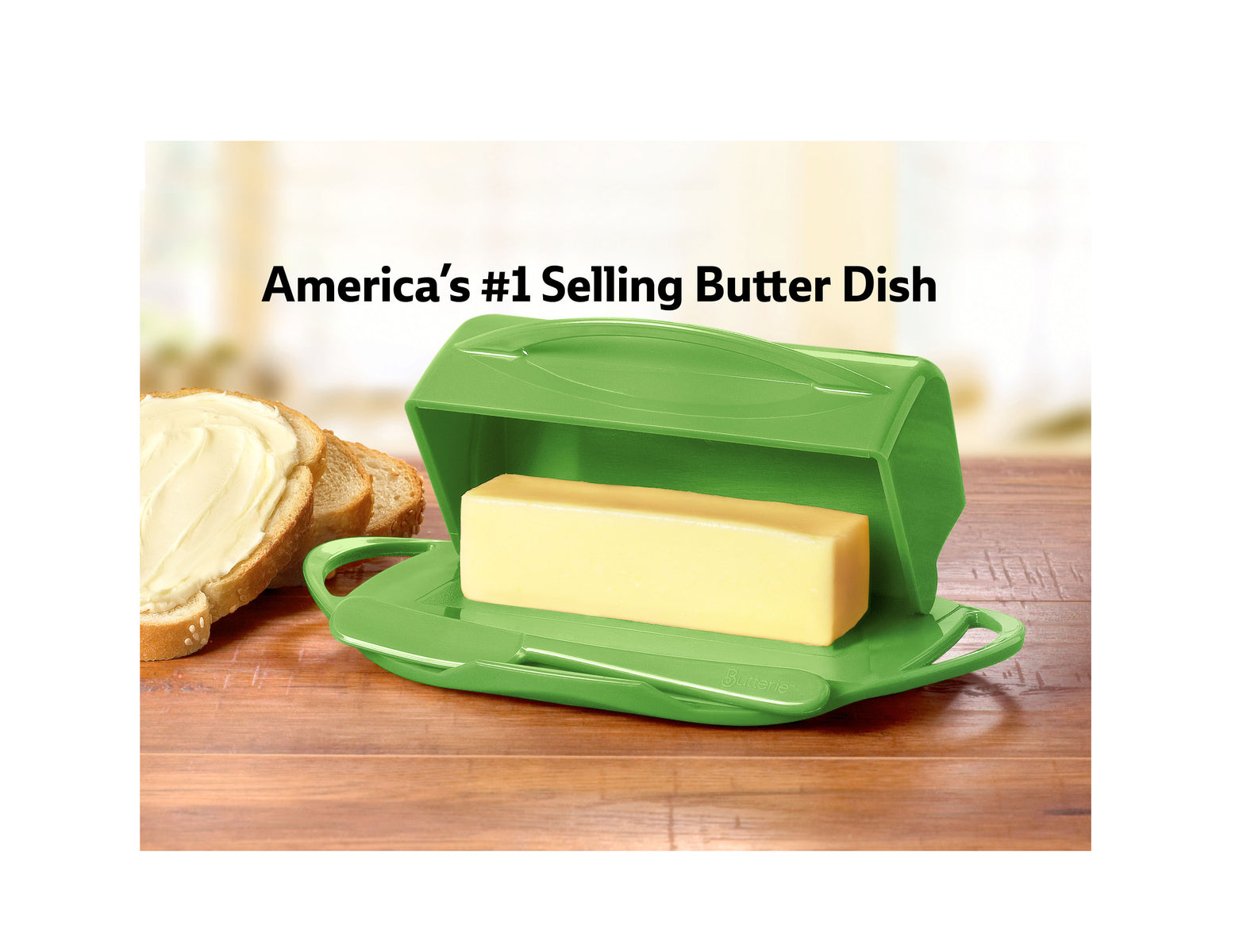 Butterie, The Flip-Top Butter Dish