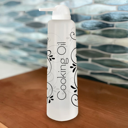 White Oil Dispenser