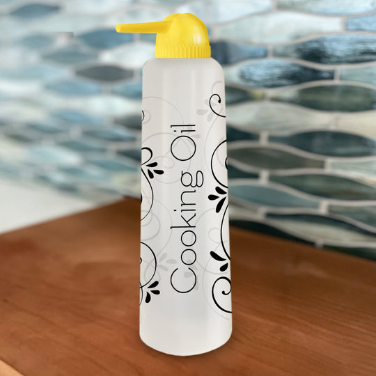Yellow Oil Dispenser