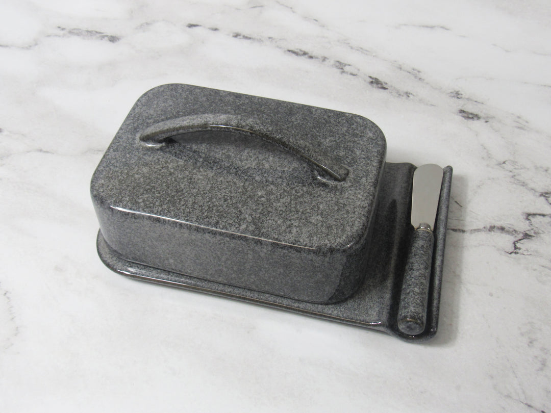 Porcelain Mess-Free Butter Dish