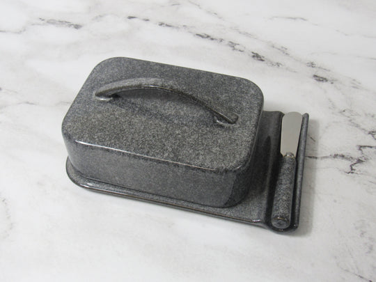 Porcelain Mess-Free Butter Dish