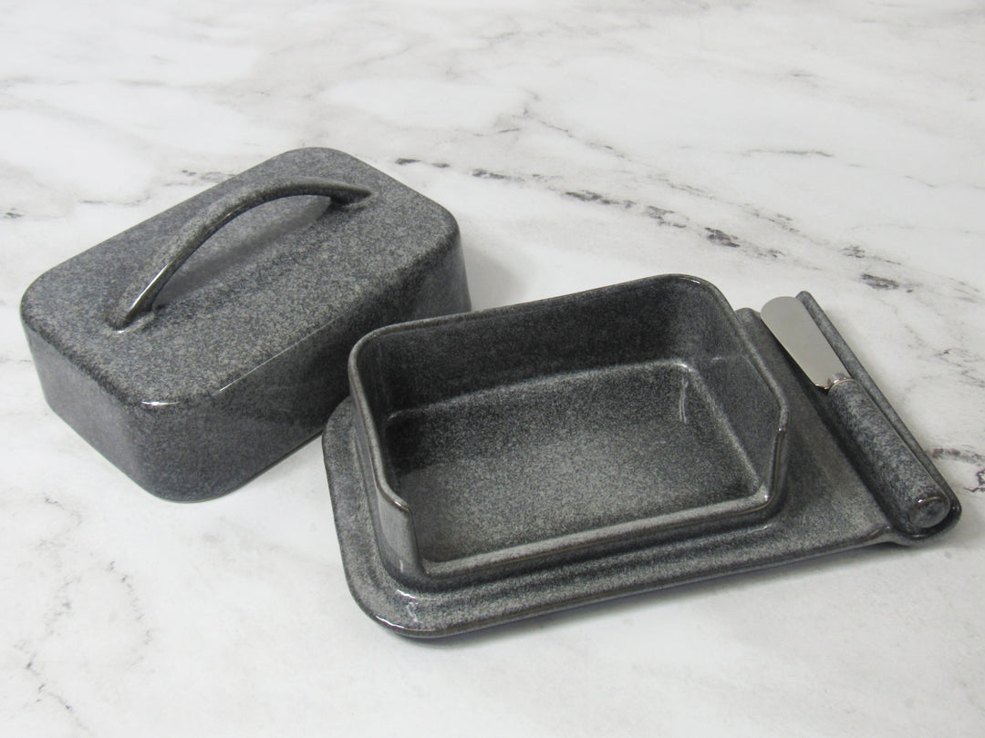 Porcelain Mess-Free Butter Dish