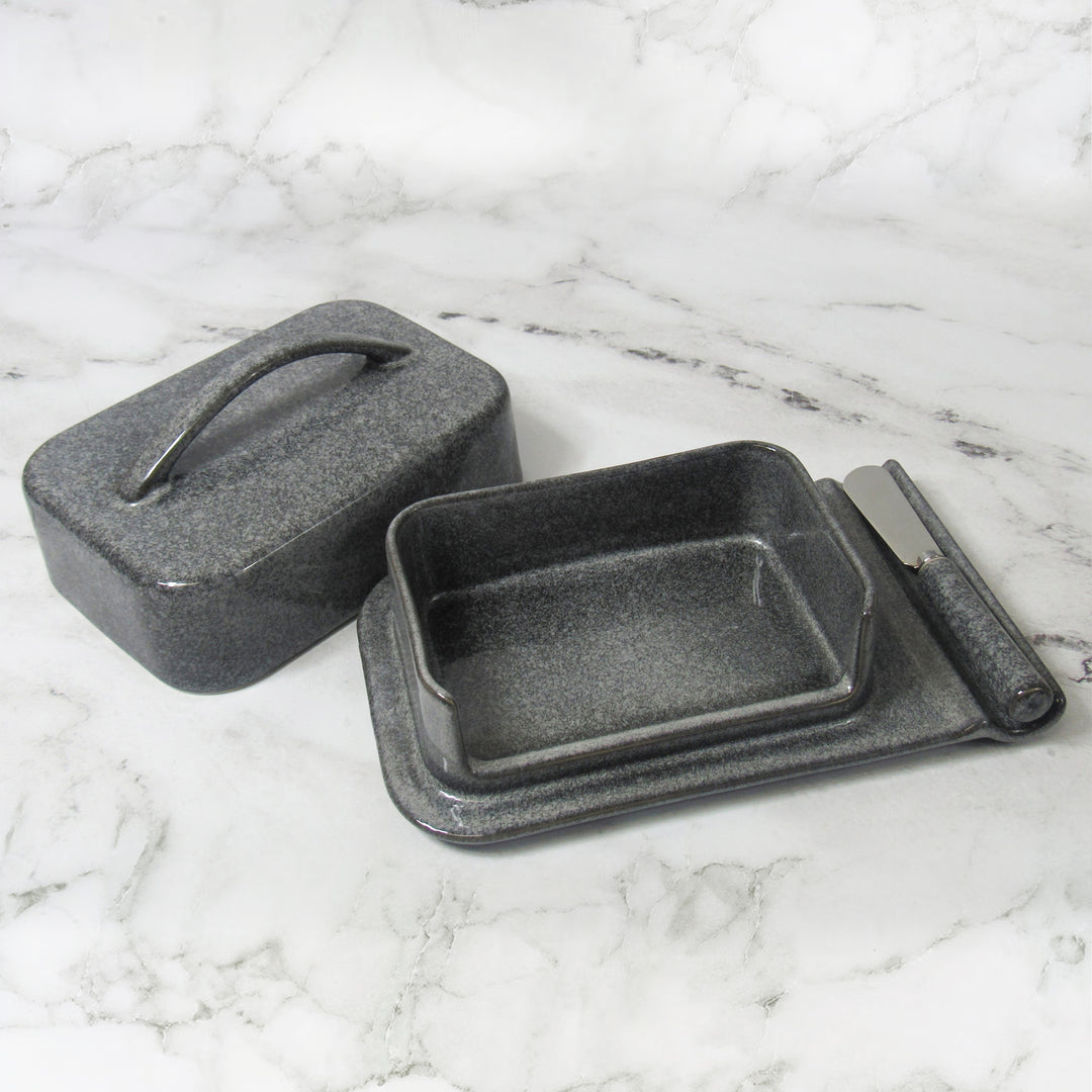Gray Porcelain Butterie