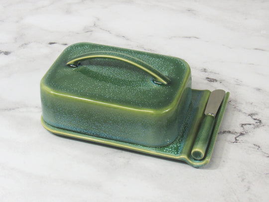Porcelain Mess-Free Butter Dish