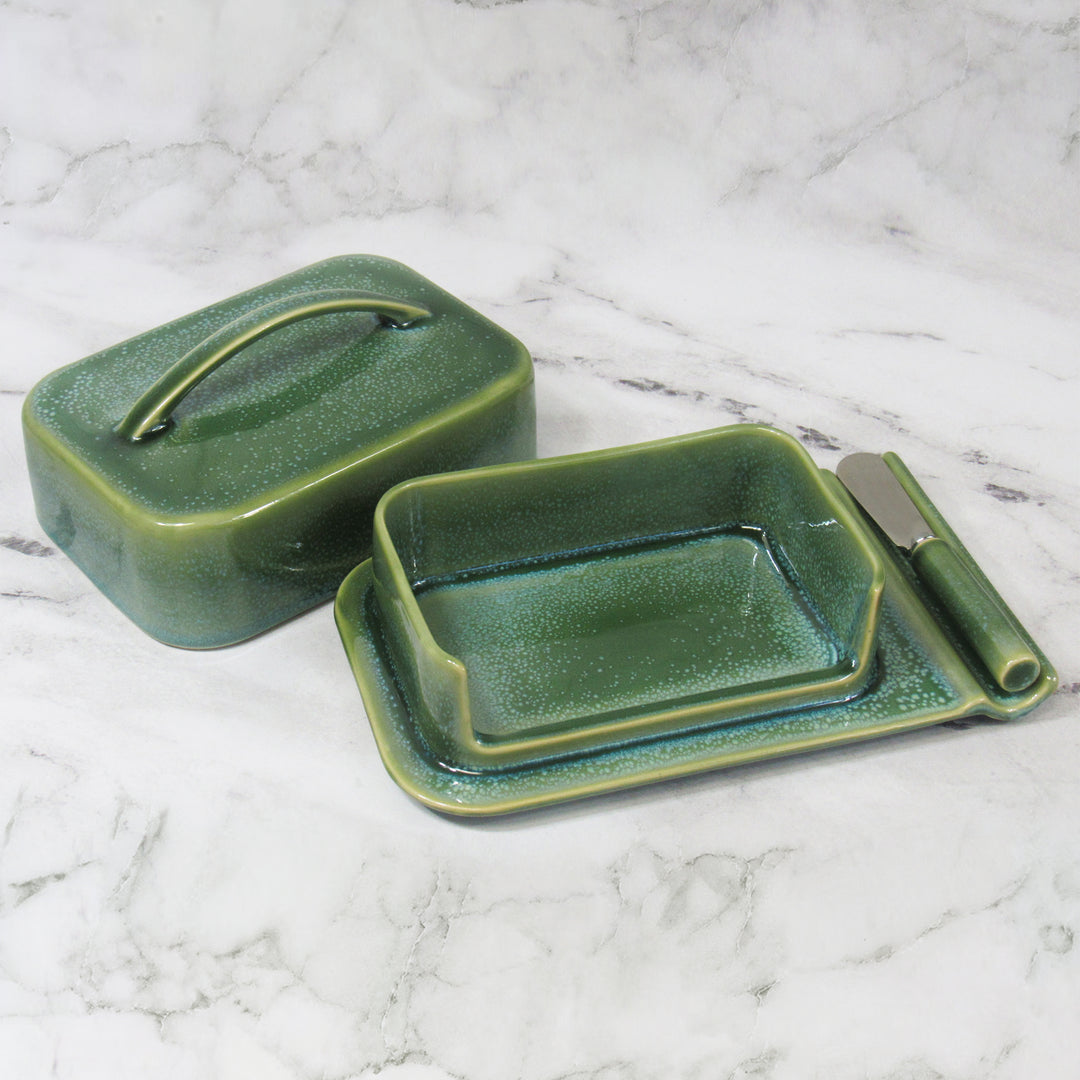 Green Porcelain Butterie