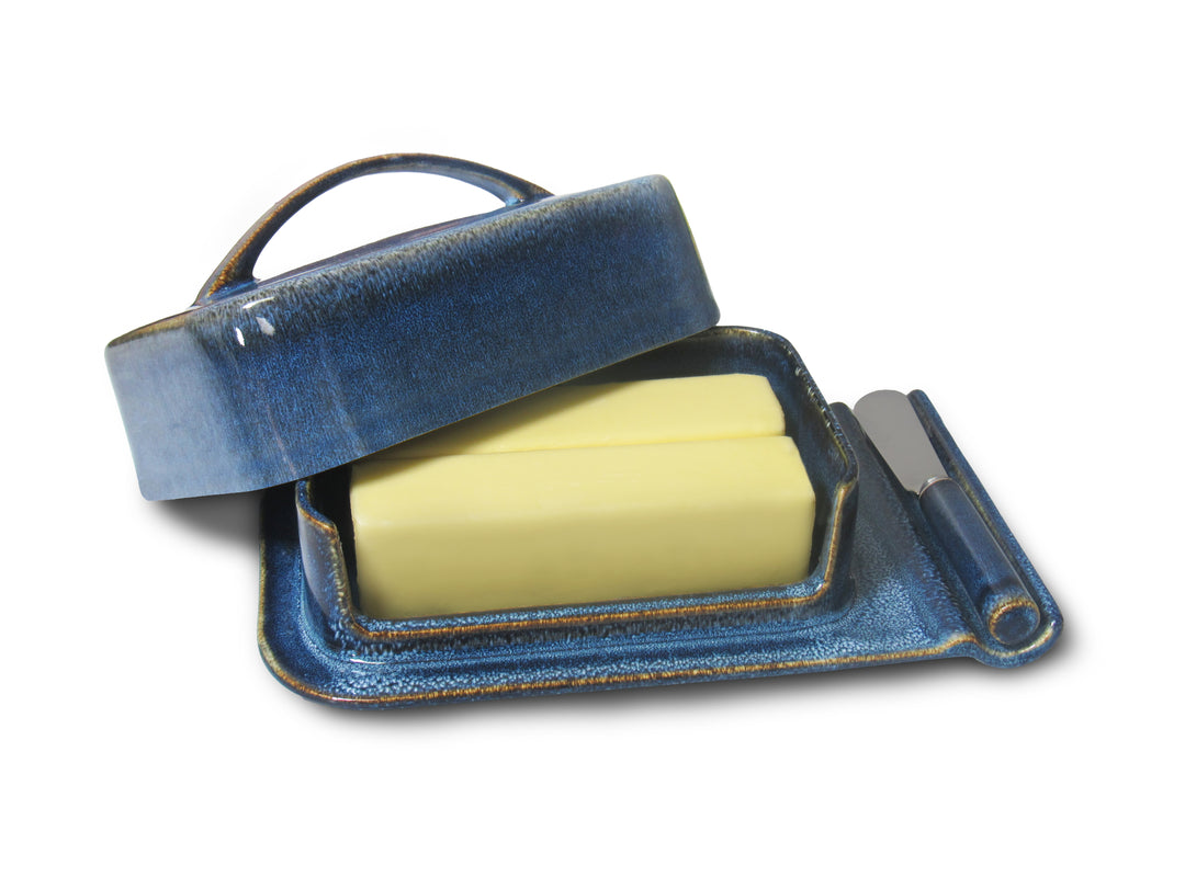 Porcelain Mess-Free Butter Dish