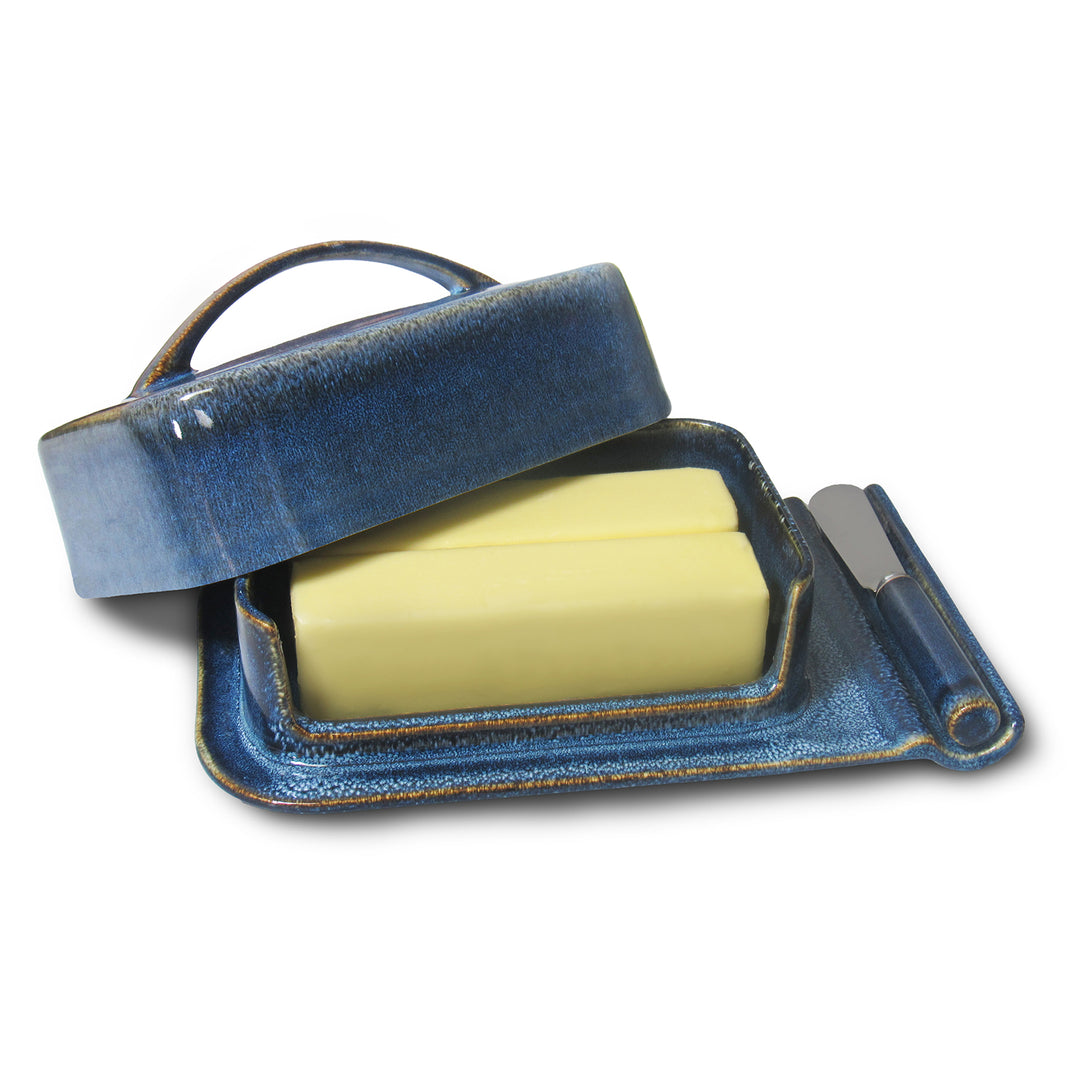 Navy Porcelain Butterie