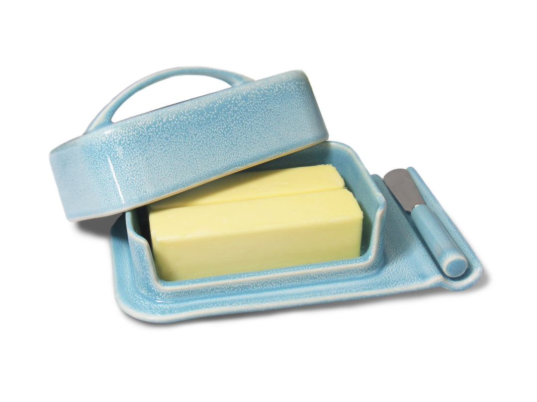 Porcelain Mess-Free Butter Dish