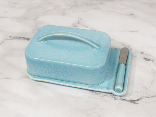 Porcelain Mess-Free Butter Dish