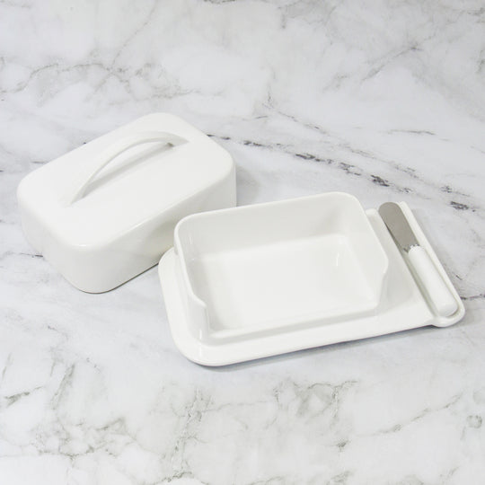White Porcelain Butterie
