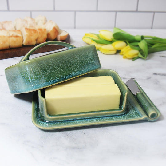 Green Porcelain Butterie