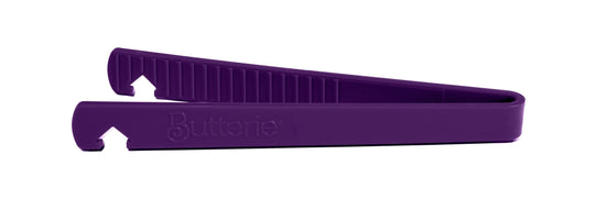 Toaster Tongs with Integrated Oven Rack Pusher/Puller