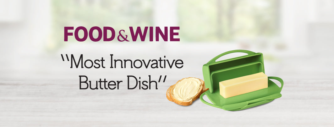 Butterie, The Original Flip-Top Butter Dish