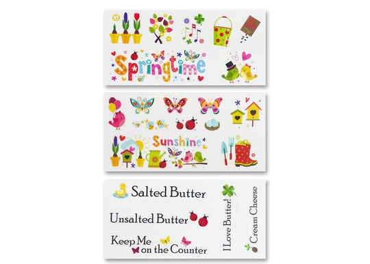 Holiday Decal Stickers (Non-Adhesive)