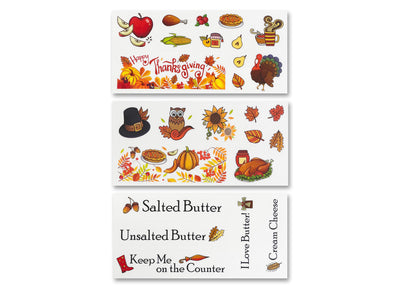 Holiday Decal Stickers (Non-Adhesive)