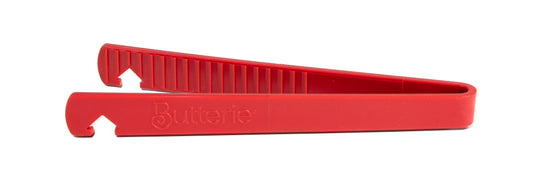 Toaster Tongs with Integrated Oven Rack Pusher/Puller