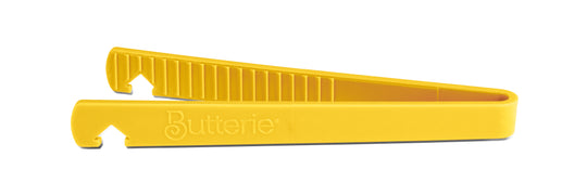 Toaster Tongs with Integrated Oven Rack Pusher/Puller